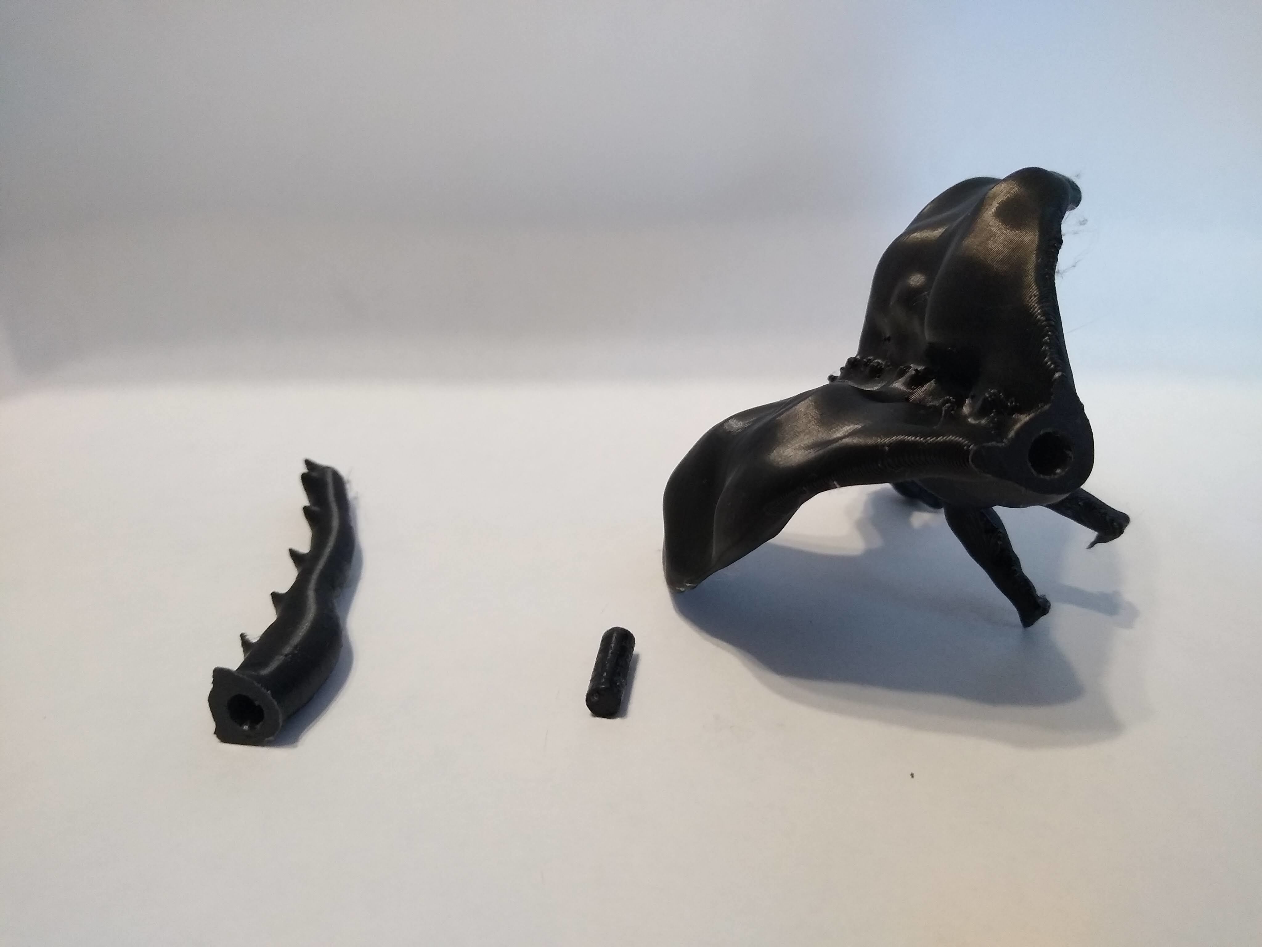 Sculpted Dragon Free 3D model_5