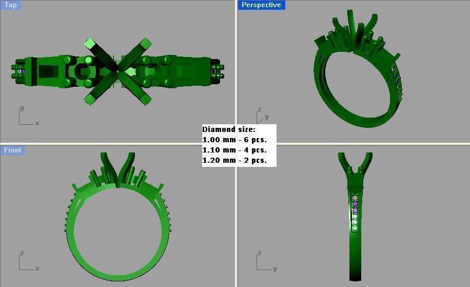 Ring - 1028 3D print model_3