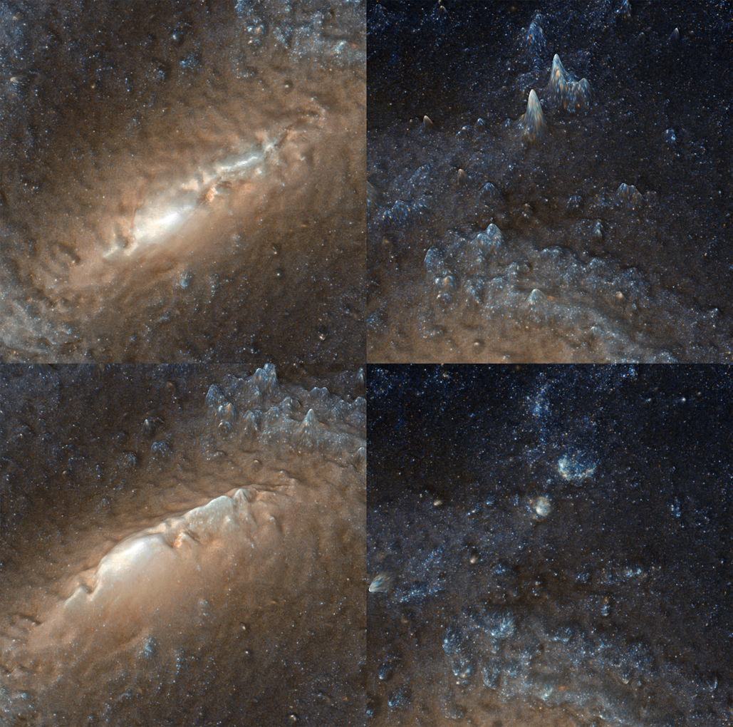 NGC 1073 deep sky object 3d software analysis 3D print model_3