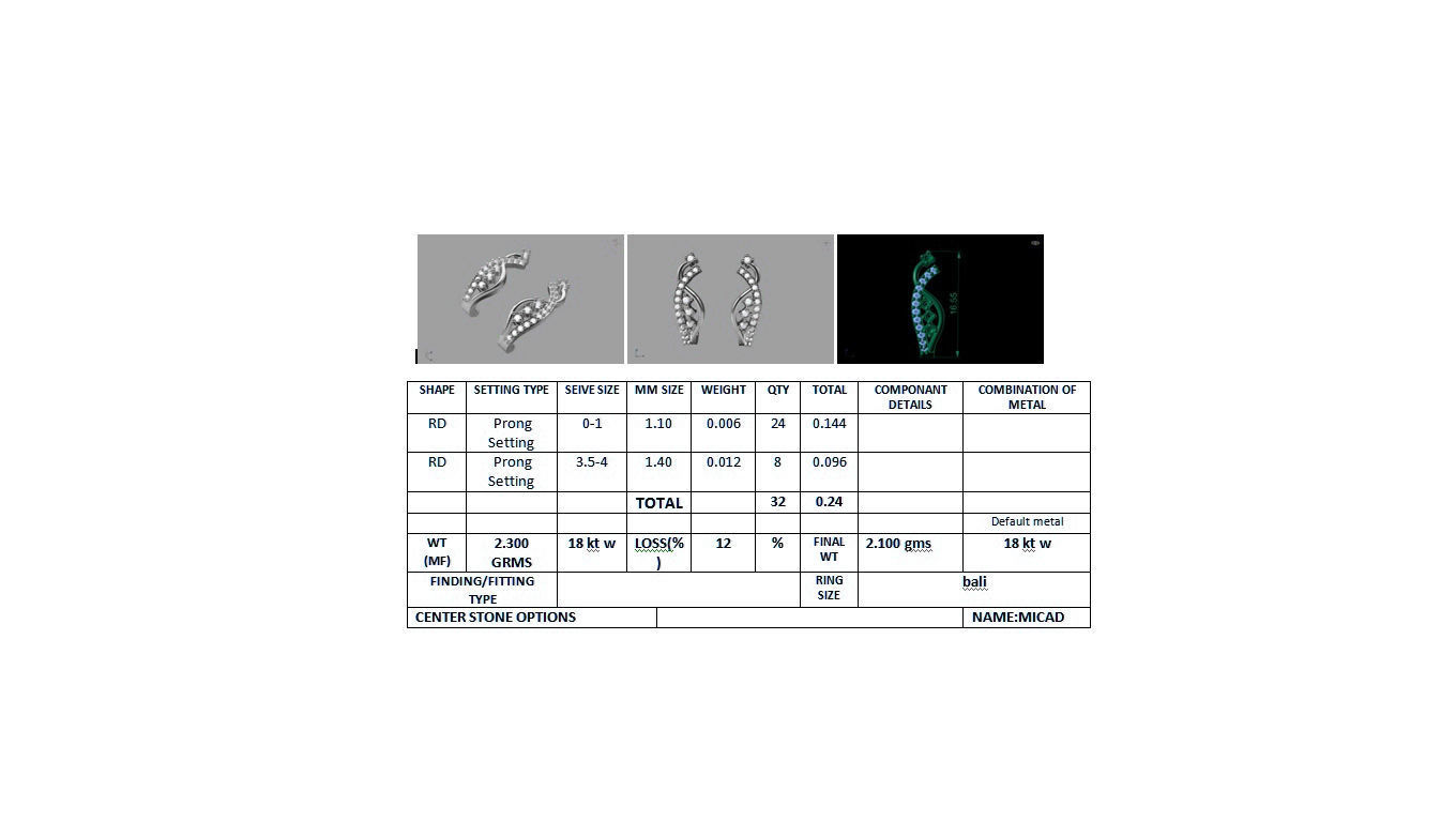 Earrings - 39 3D print model_2