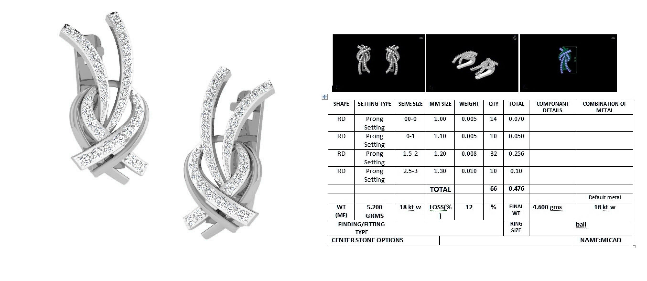 Earrings - 26 3D print model_2