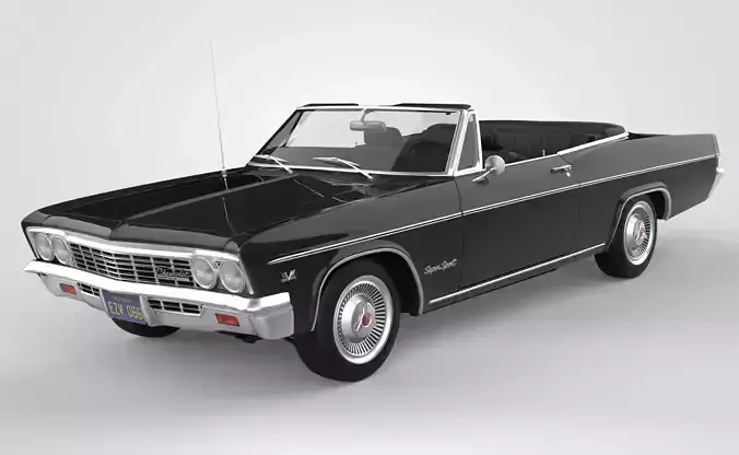 Chevrolet Impala Convertible 1966 3D model