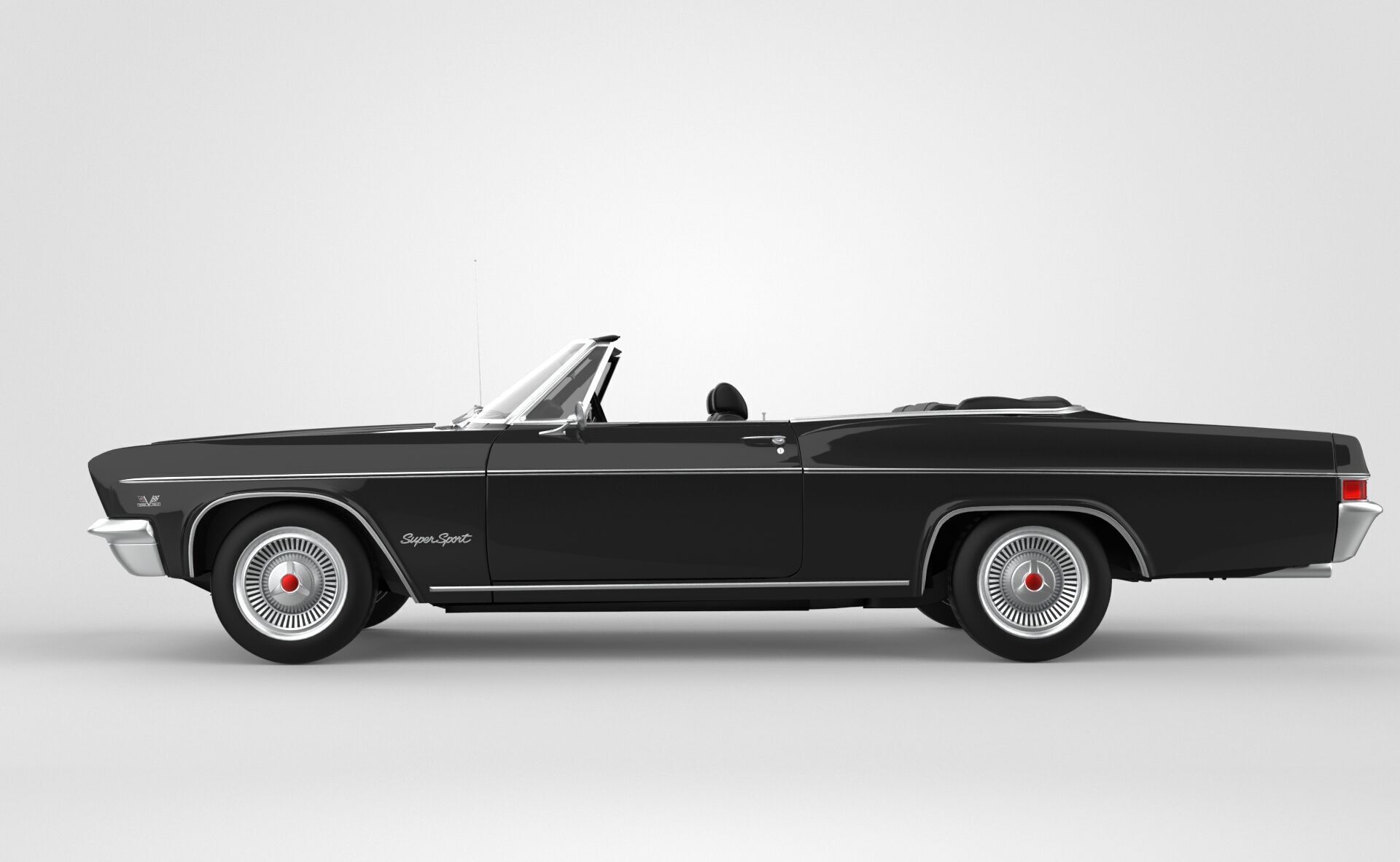 Chevrolet Impala Convertible 1966 3D model_1