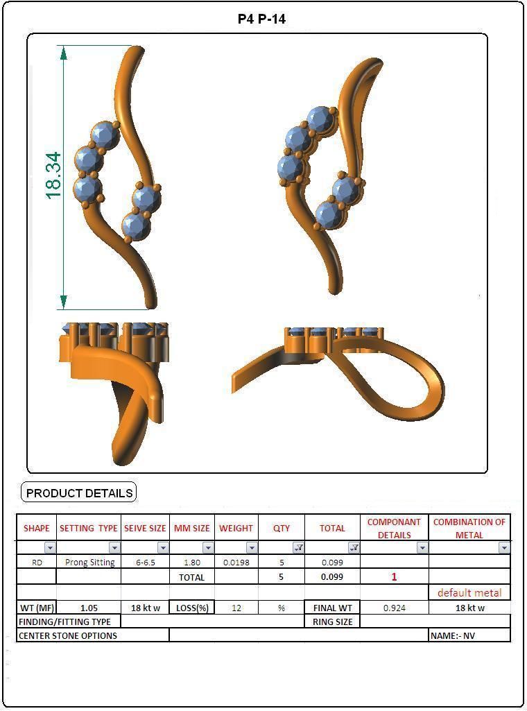 Pendant - 14 3D print model_3