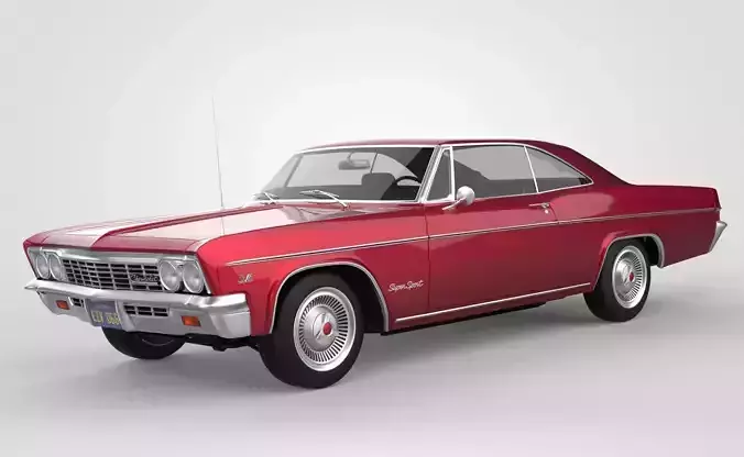 Chevrolet Impala Coupe 1966 3D model