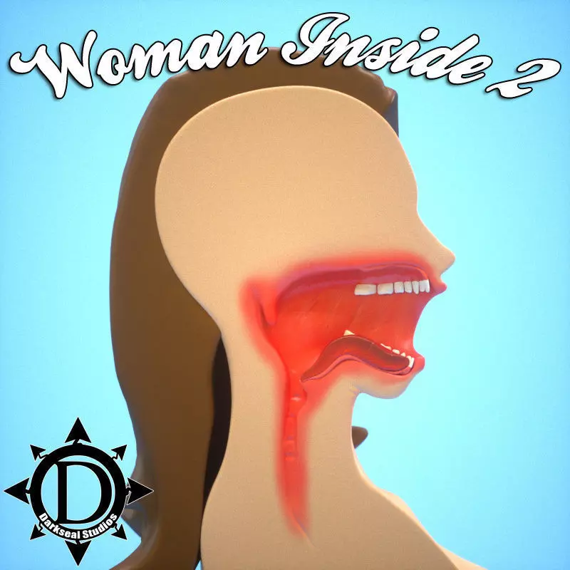 Woman Inside 2 for Poser or Daz 3D model_0