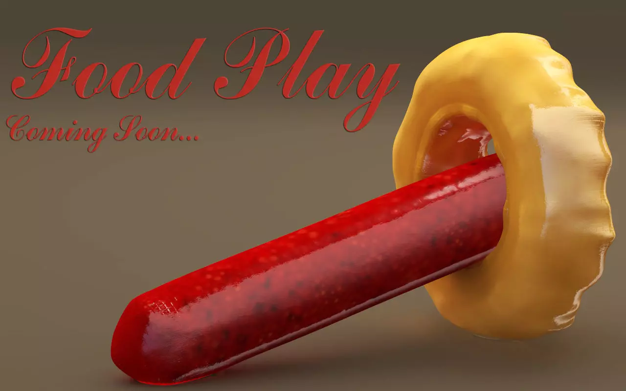 Food Play Low-poly 3D model