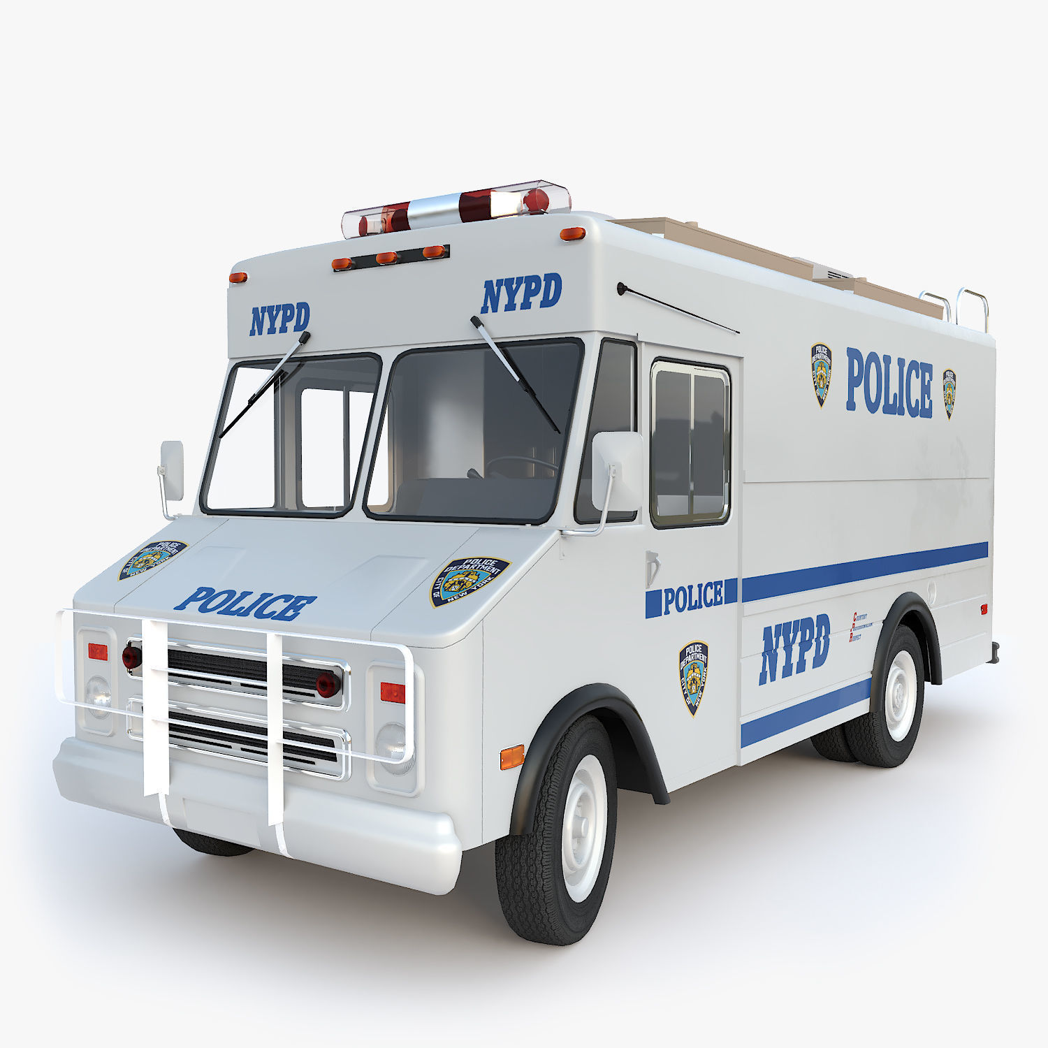 Step Vans 5 in 1 3D Model Collection_17