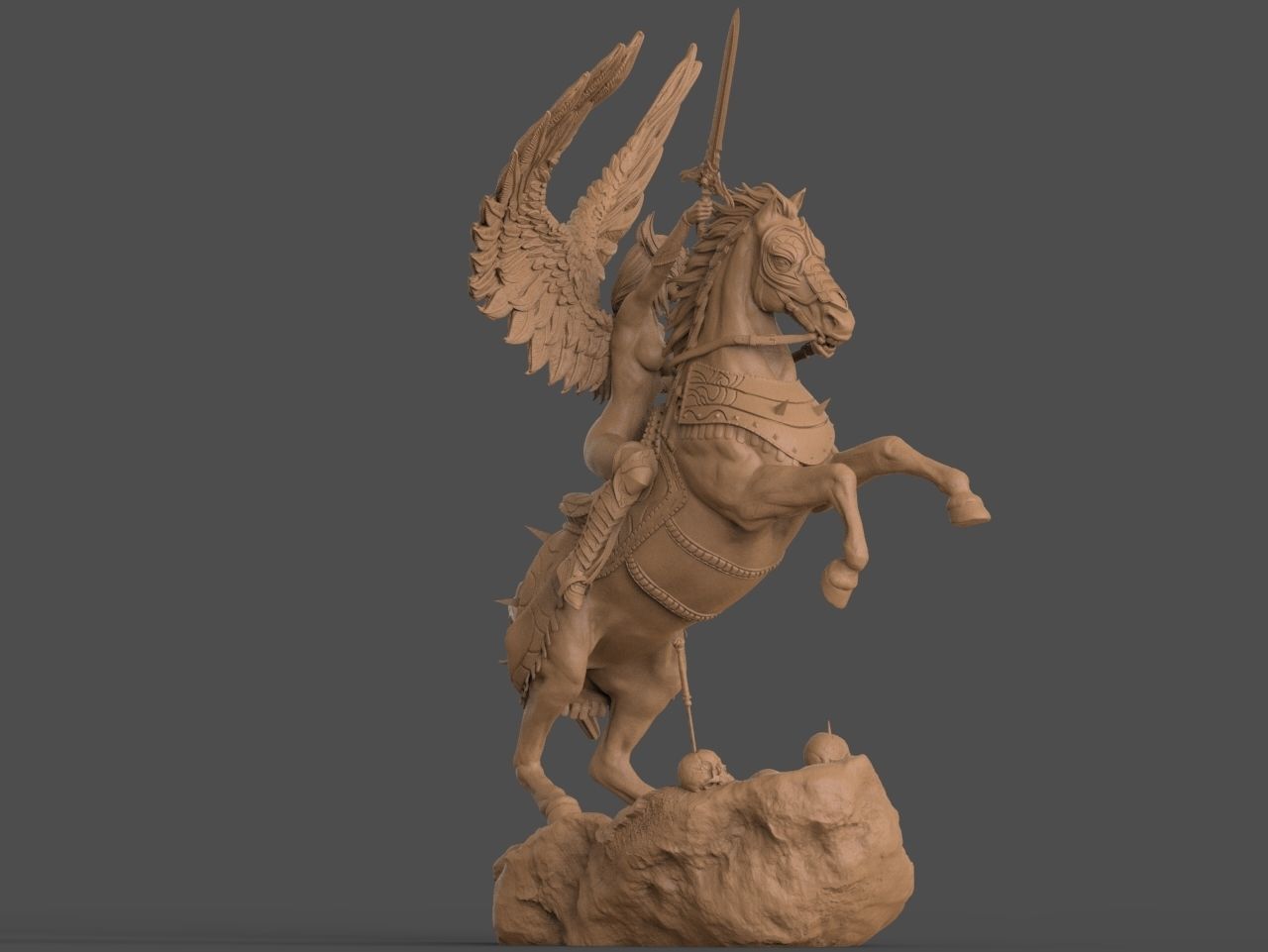 Valkyrie NSFW 3D Print 3D model 3D printable | CGTrader