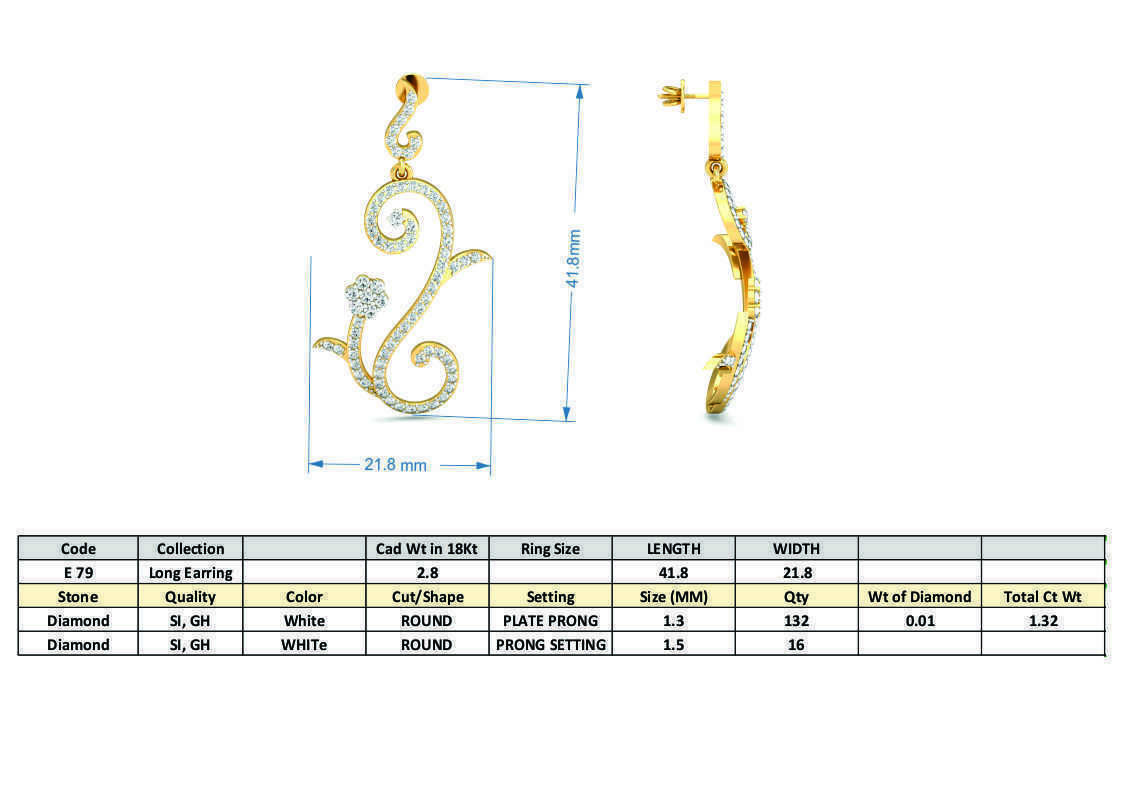 Earrings - 79 3D print model_3