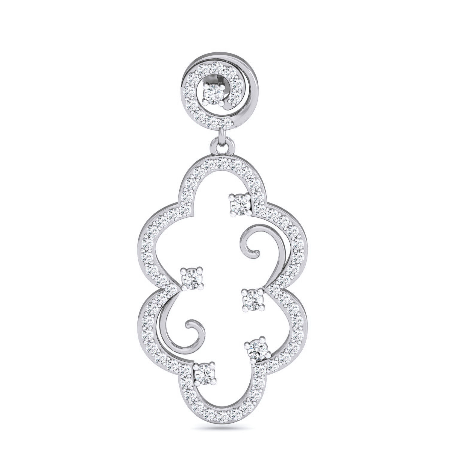 Earrings - 61 3D print model_1