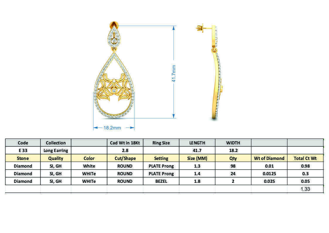Earrings - 33 3D print model_3