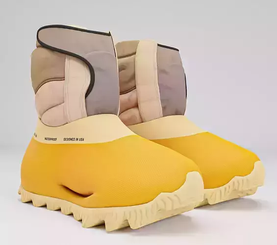 Adidas Yeezy Knit RNR Boot Yellow