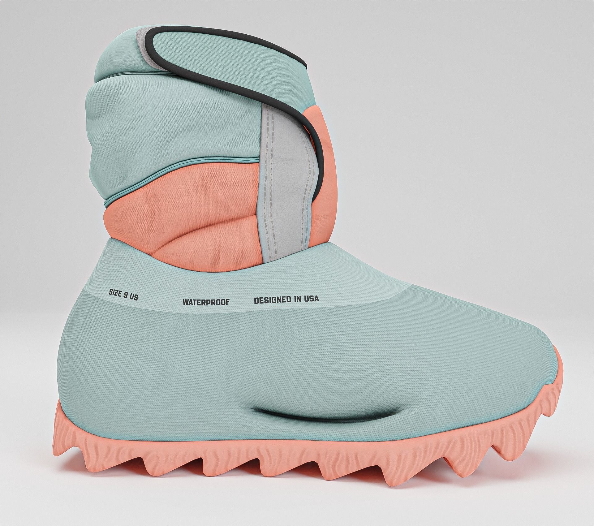 3D model Adidas Yeezy Knit RNR Boot 4 COLORS VR / AR / low-poly | CGTrader