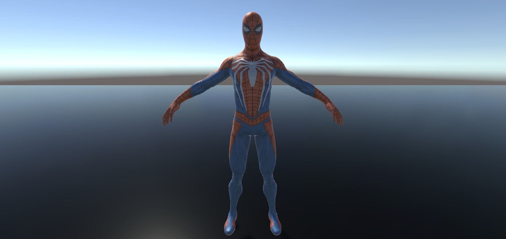 Spider Man 3D model with RGB and animation Low-poly 3D model_24