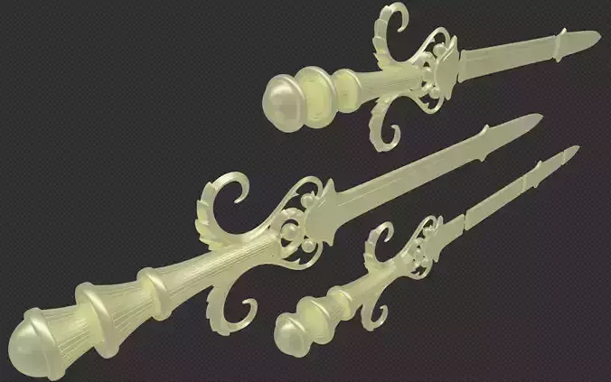 Sword of the Six Sages Legend of Zelda Twilight princess 3D print model