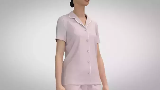 Women Short Sleeve Pajama