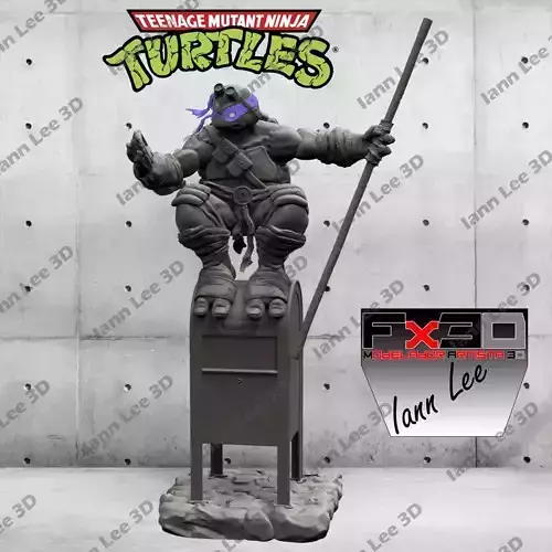 TMNT Donatelo Tortuga Ninja Fan Art