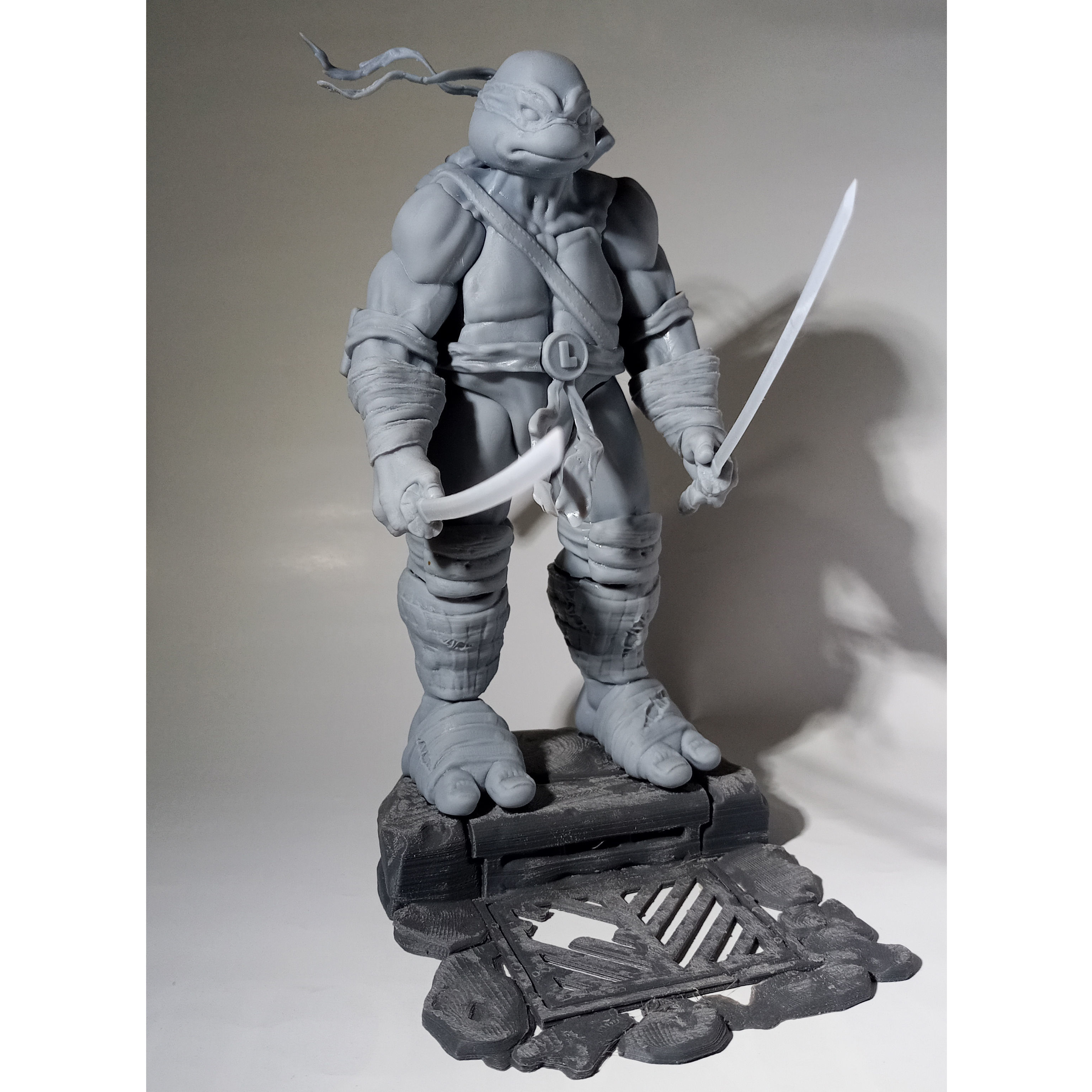 TMNT Leonardo Tortuga Ninja Fan Art 3D print model_3
