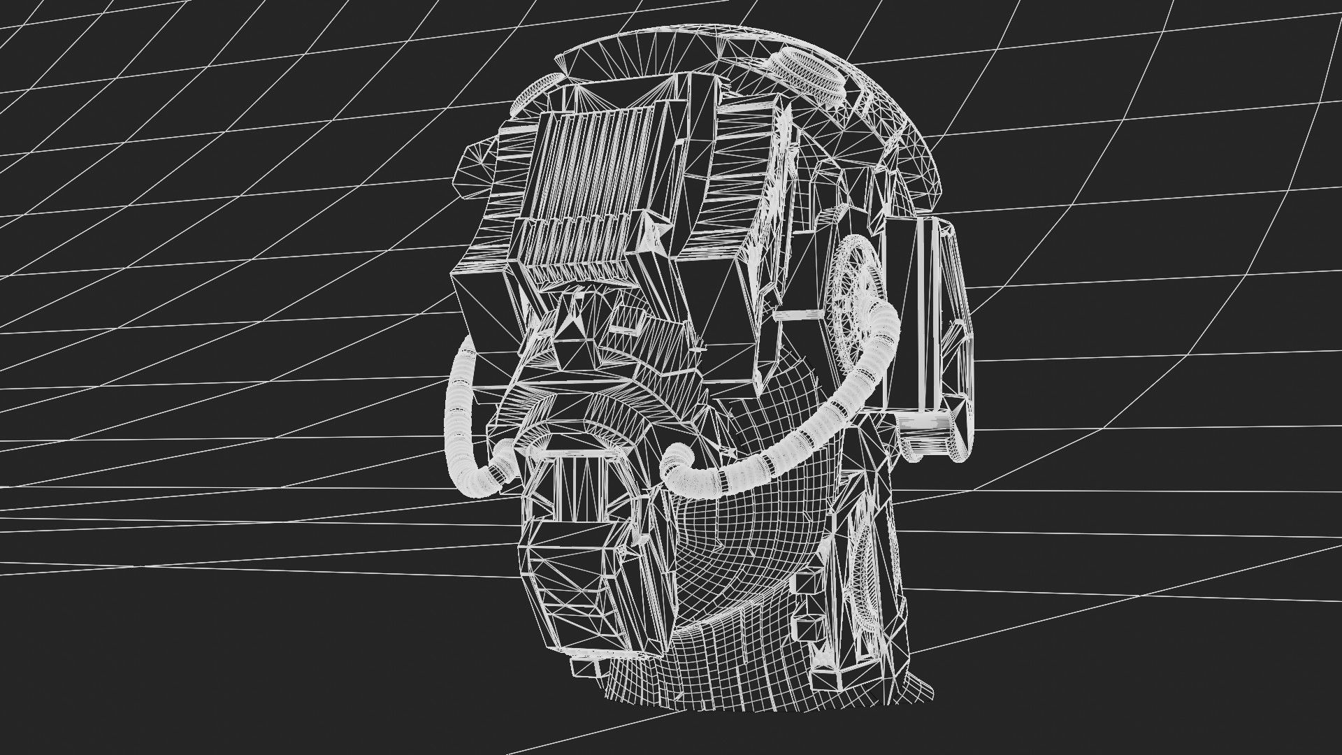 Sci-fi Character Cyborg 007 3D model 3D model_9