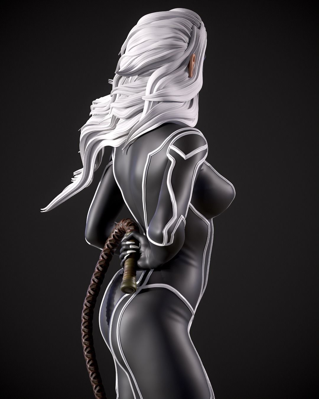 Black Cat print model 3D print model_6