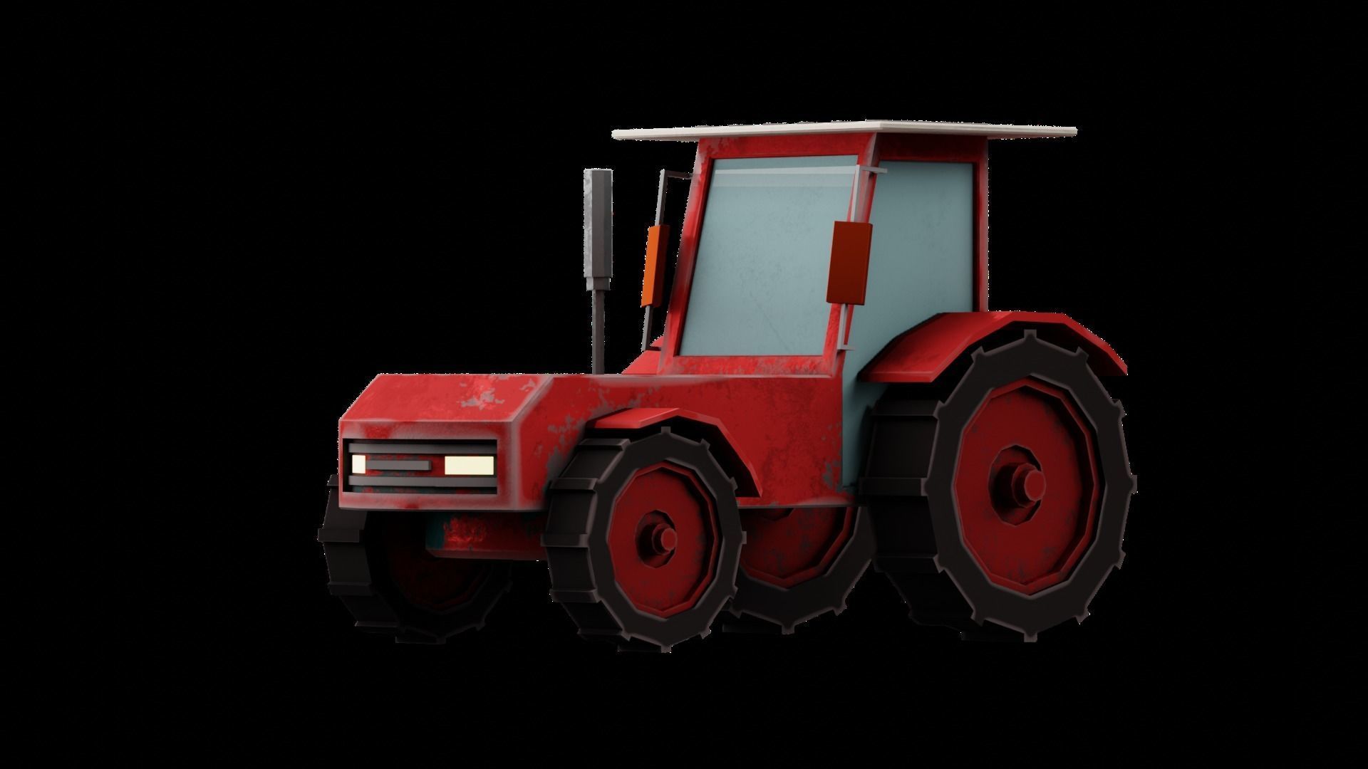Farm01 Free low-poly 3D model_3