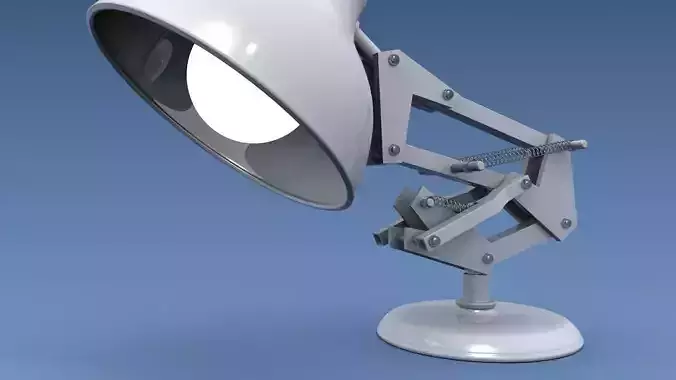 Luxo Jr Lamp - Rigged