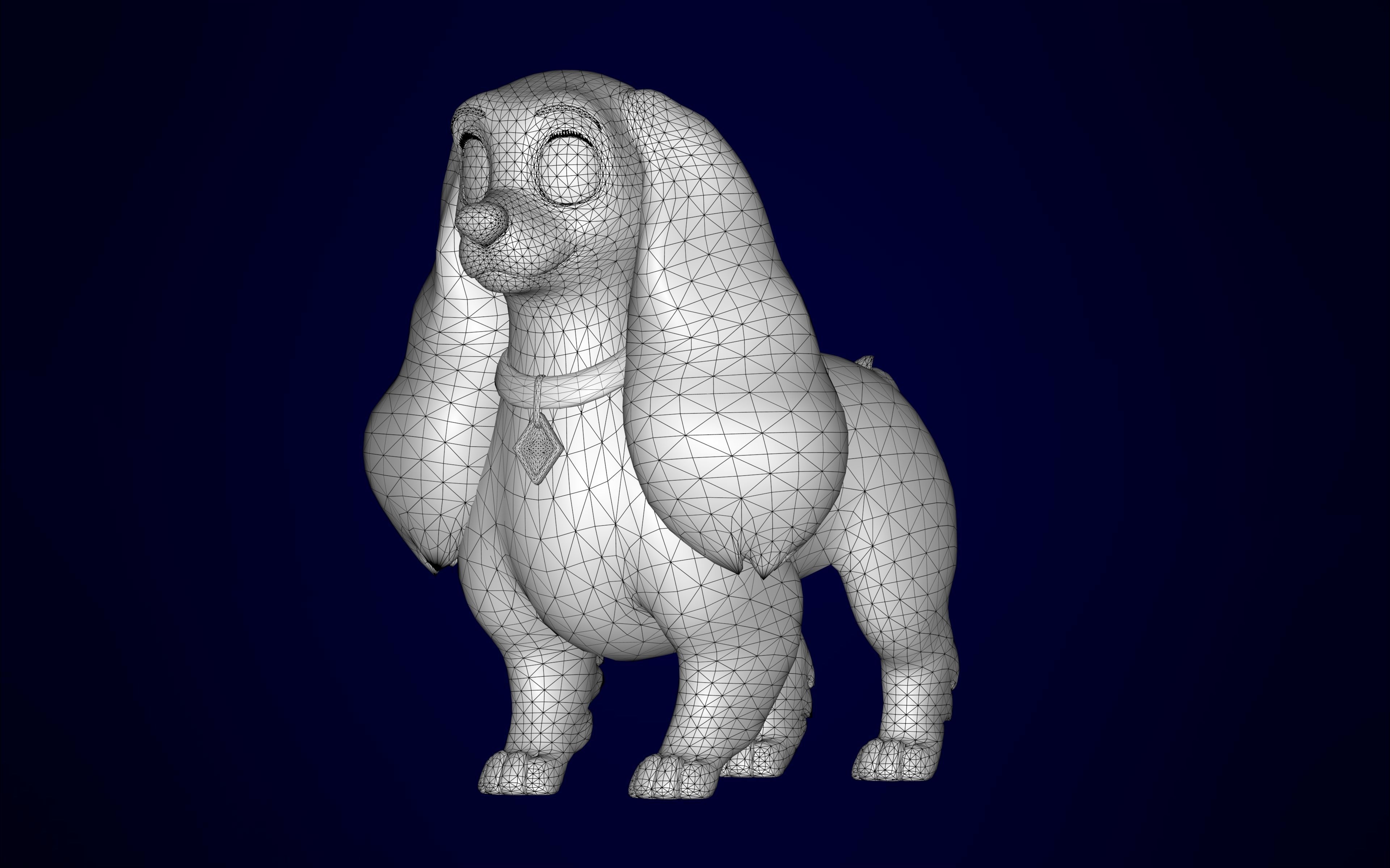 Beauty Lady 3D model_10