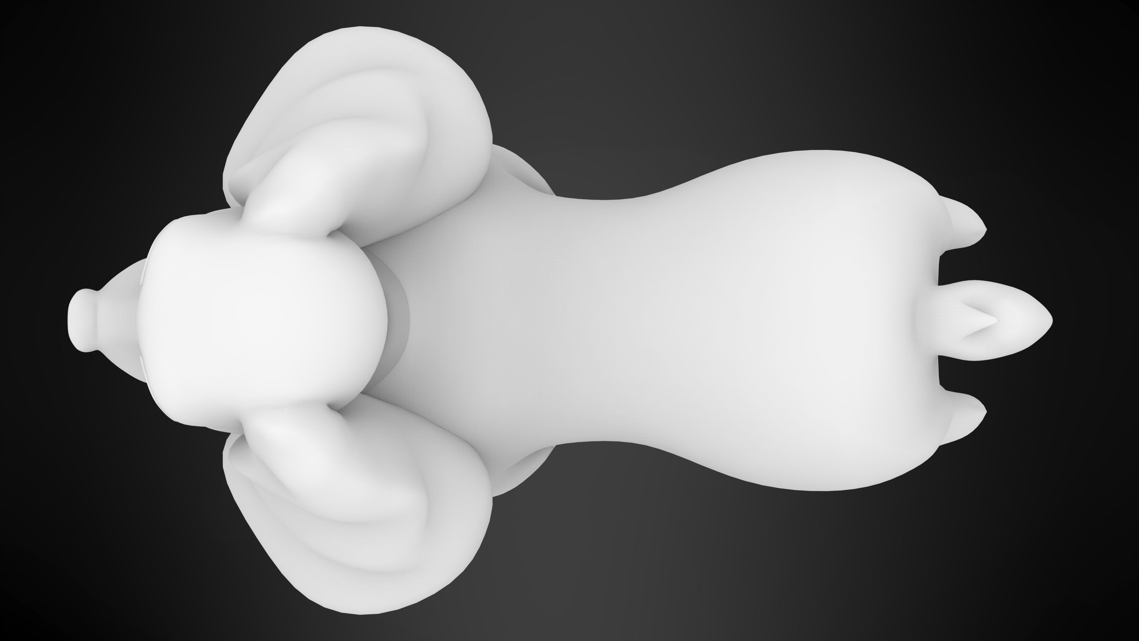 Beauty Lady 3D model_9