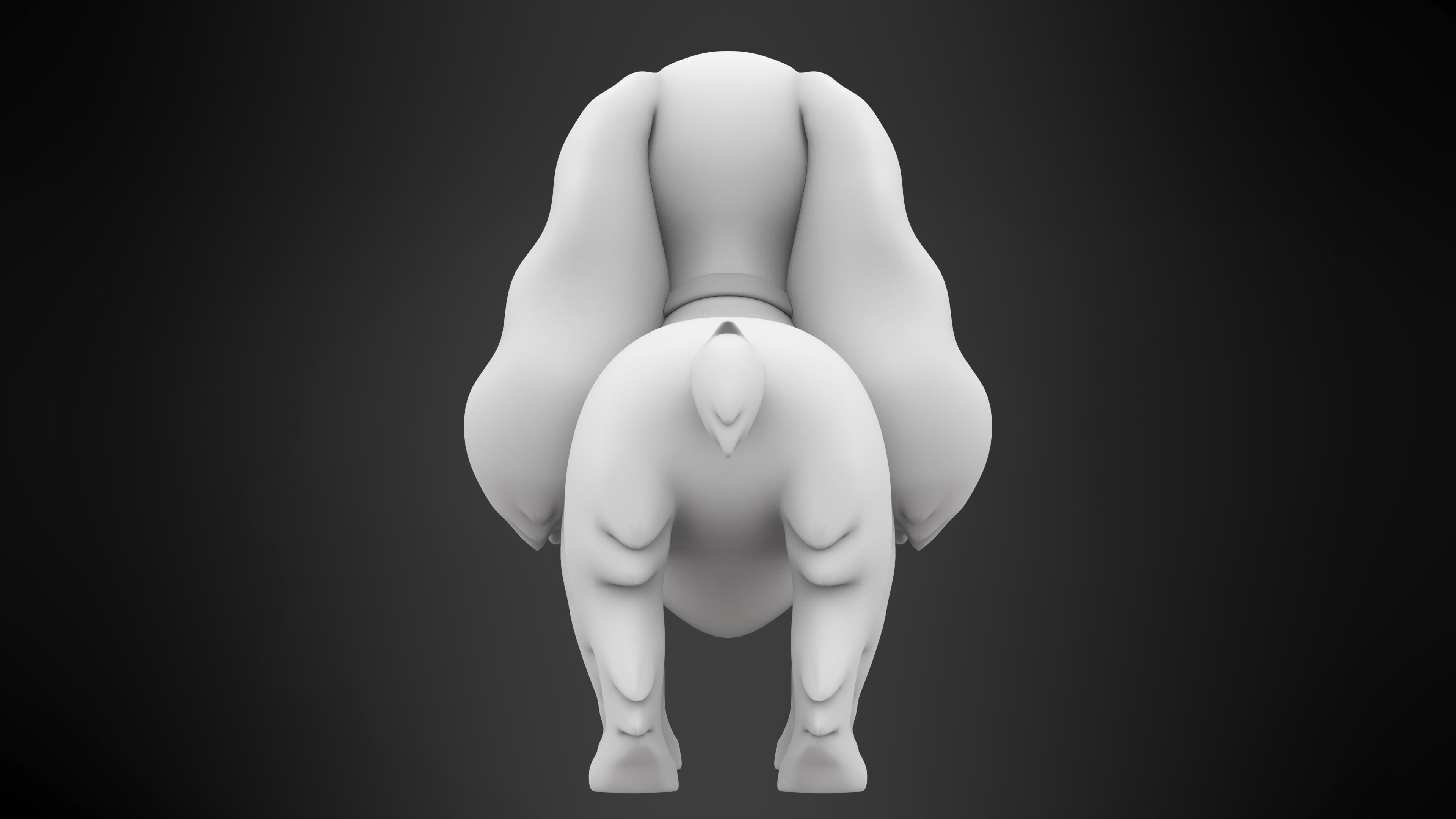 Beauty Lady 3D model_8