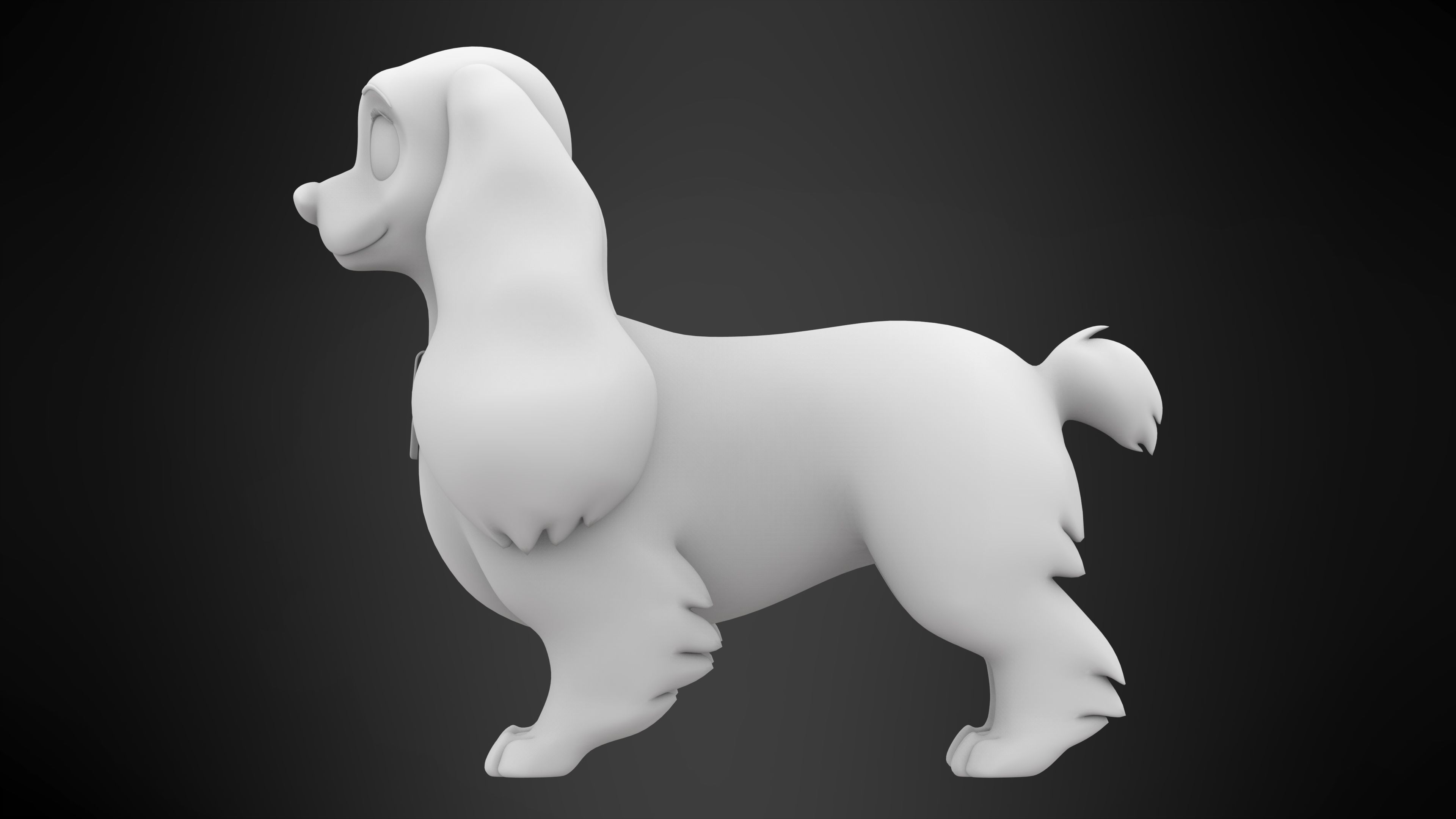 Beauty Lady 3D model_7