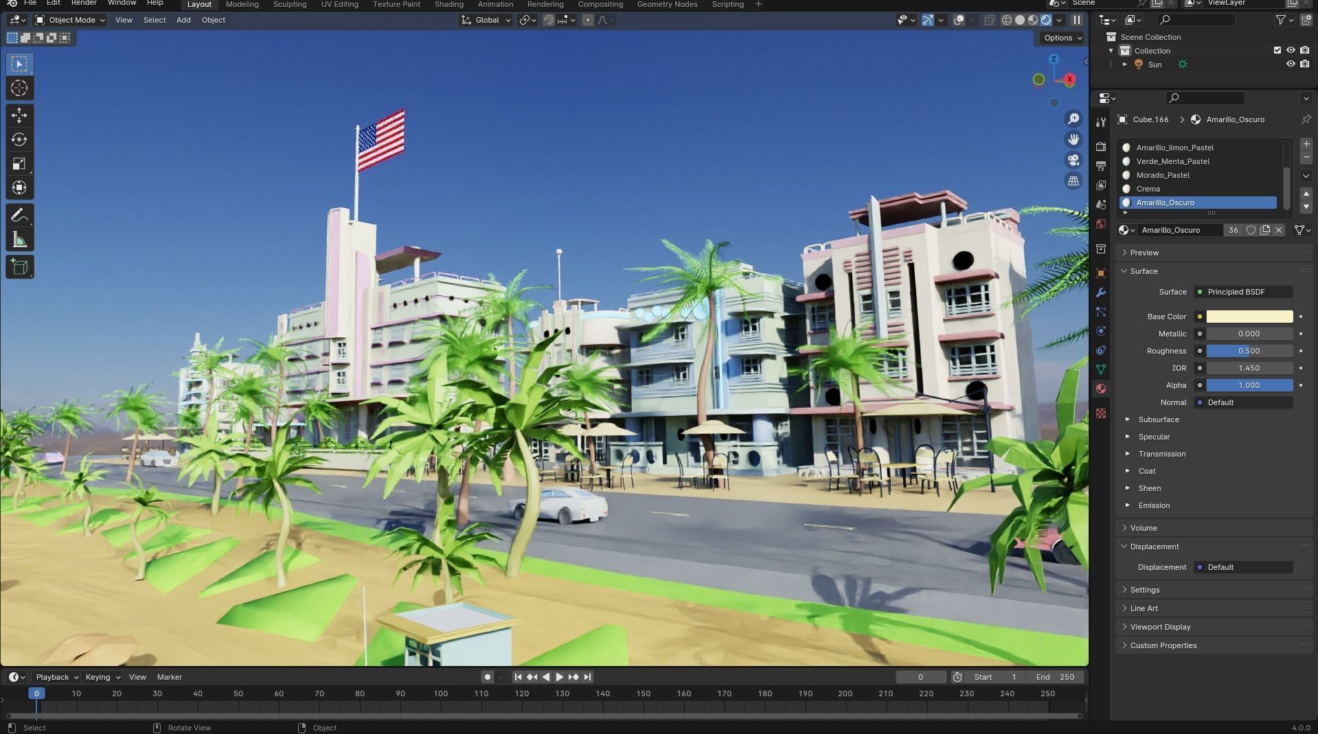 Miami City 3D model_30