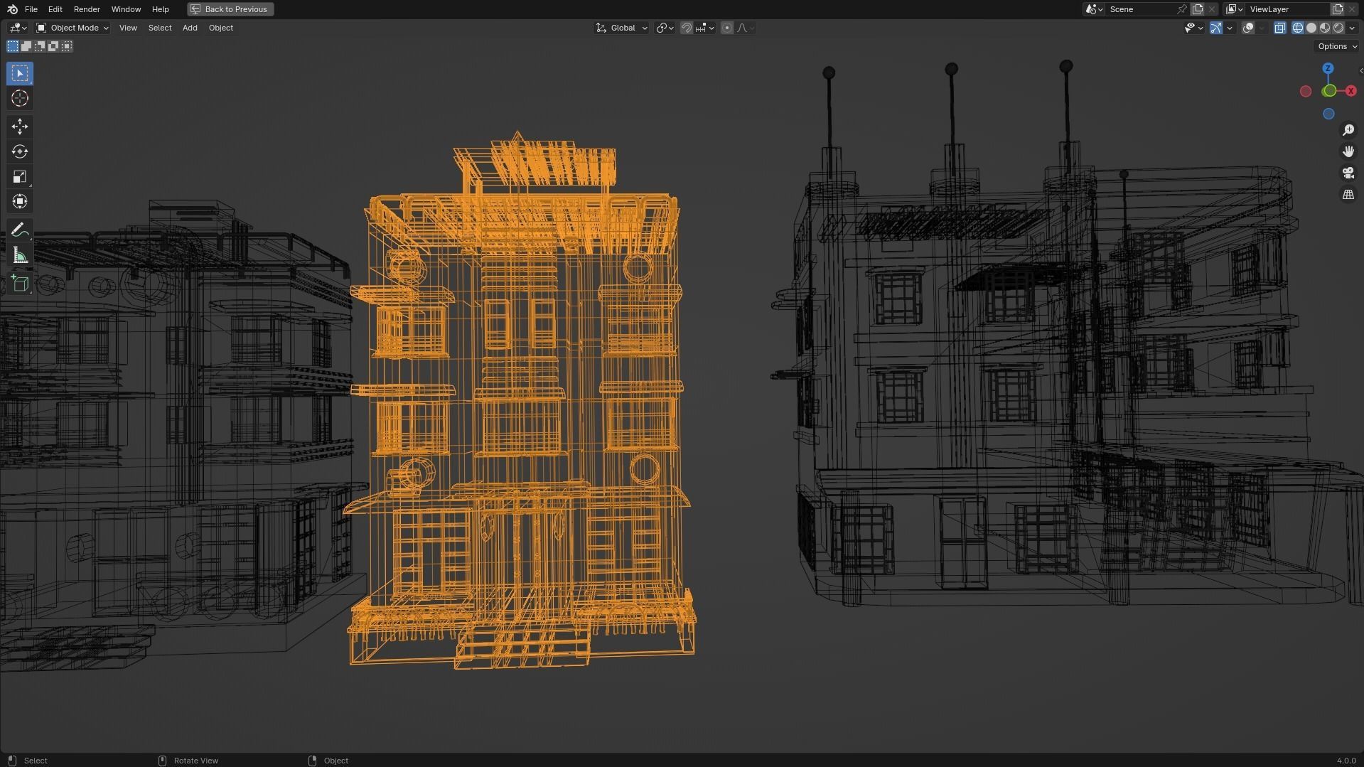 Miami City 3D model_40