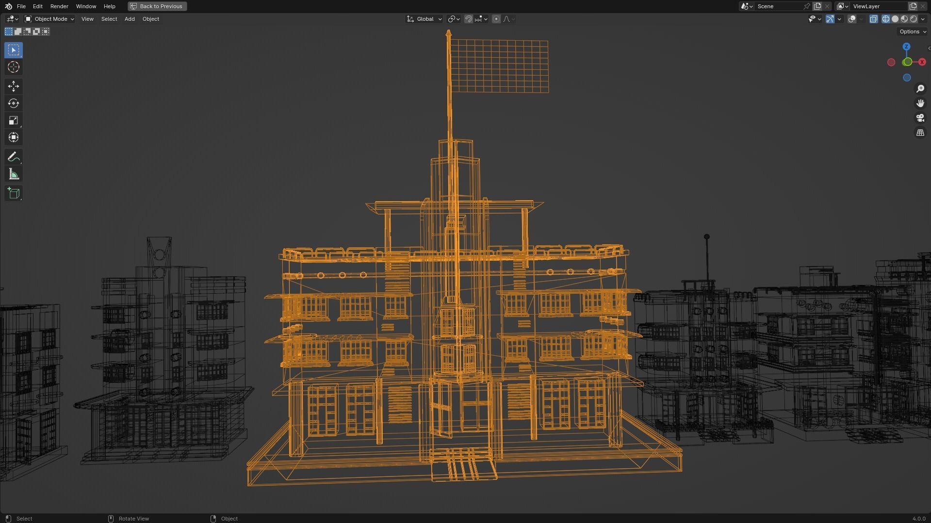 Miami City 3D model_19
