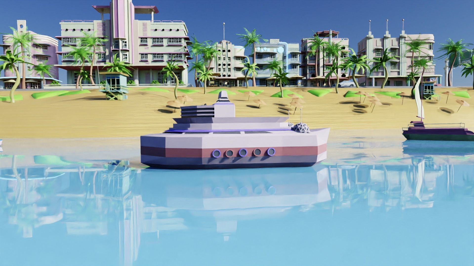 Miami City 3D model_18