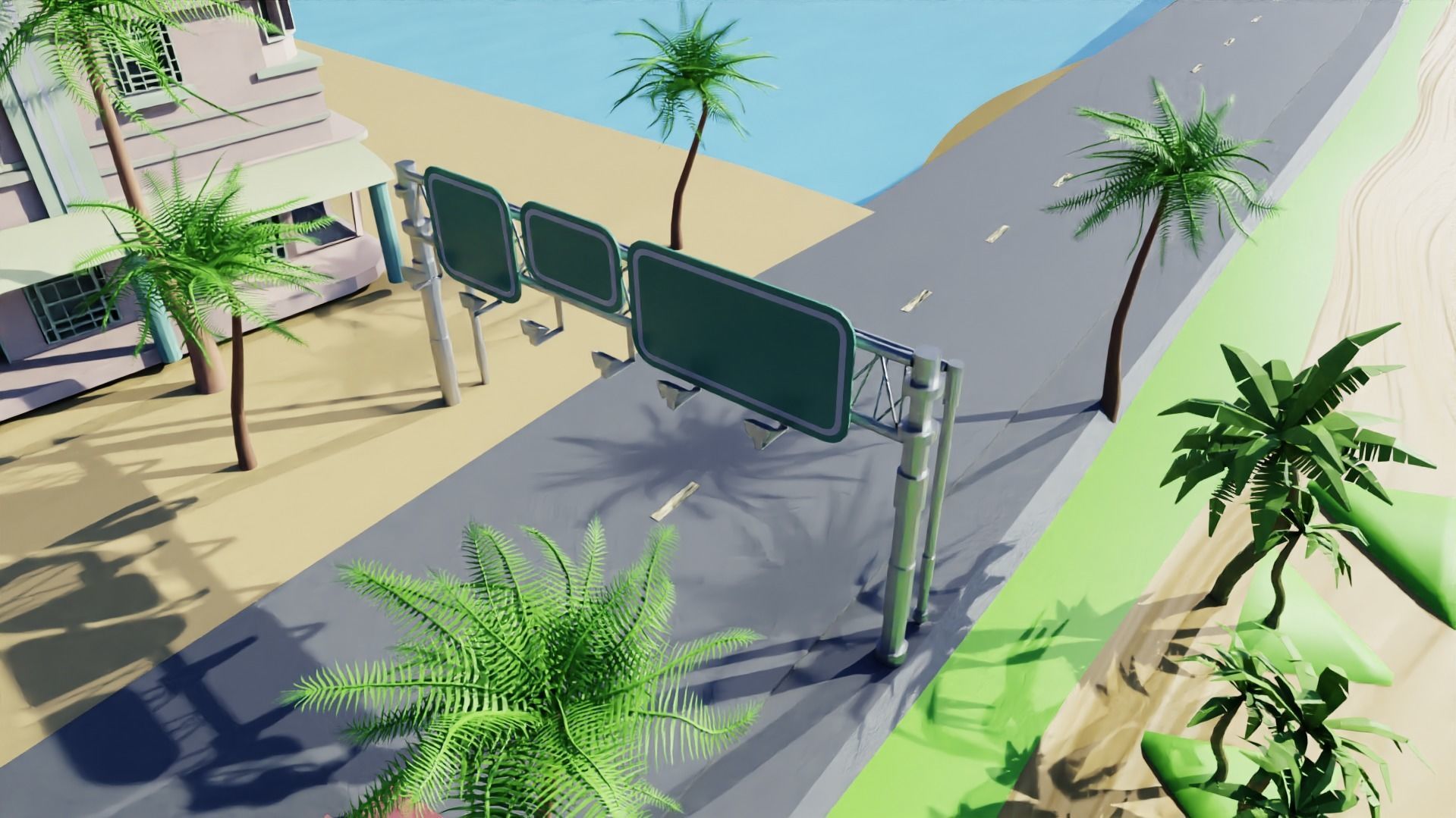 Miami City 3D model_22