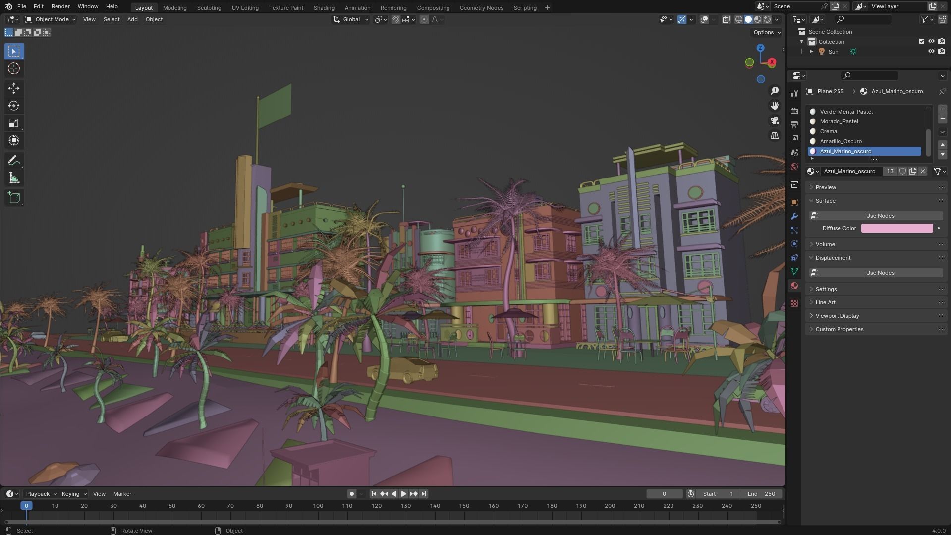 Miami City 3D model_28