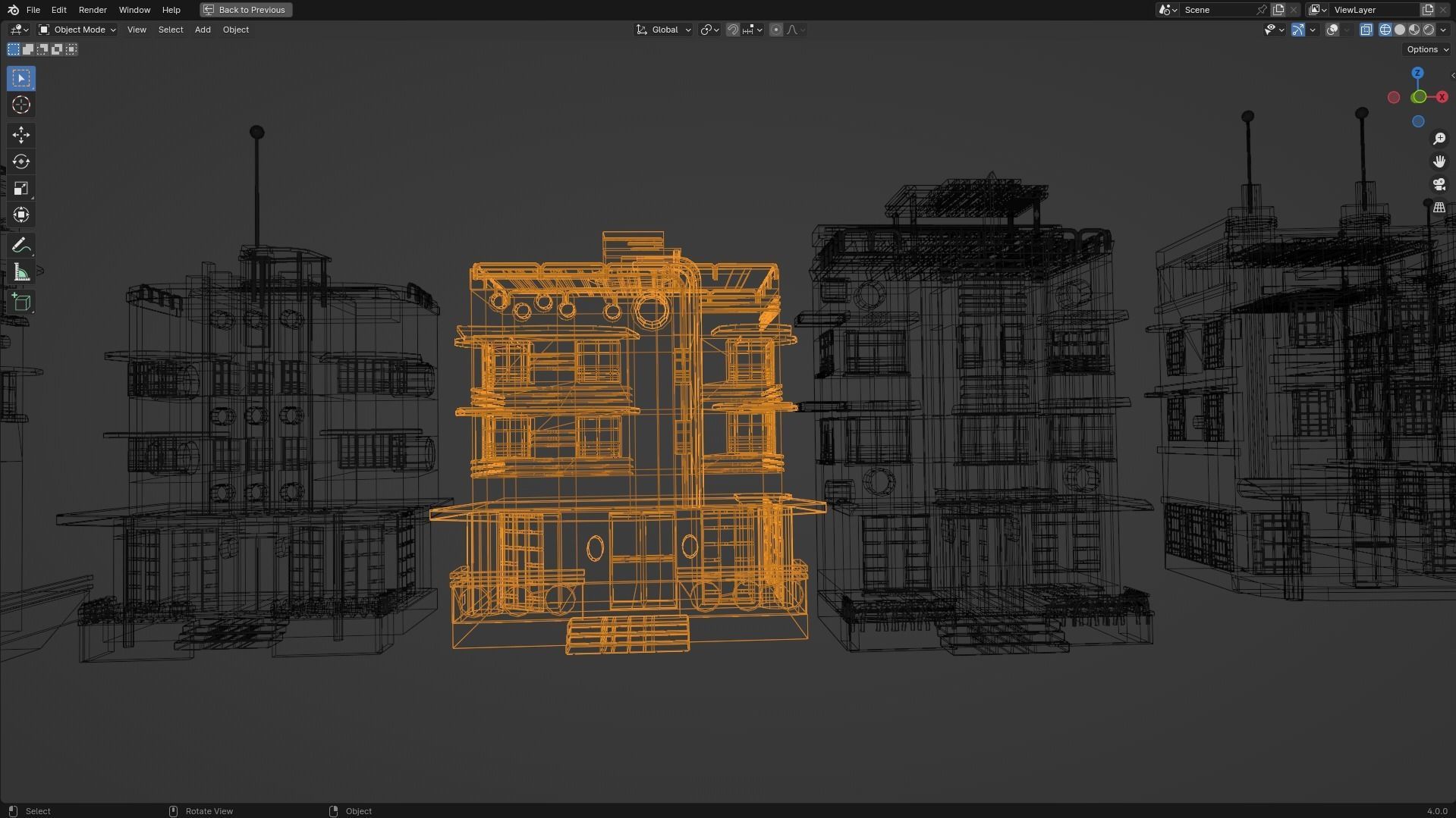 Miami City 3D model_38