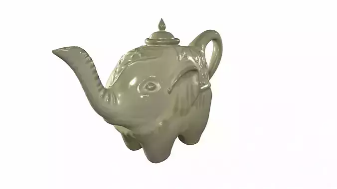 Elephant-shaped Teapot