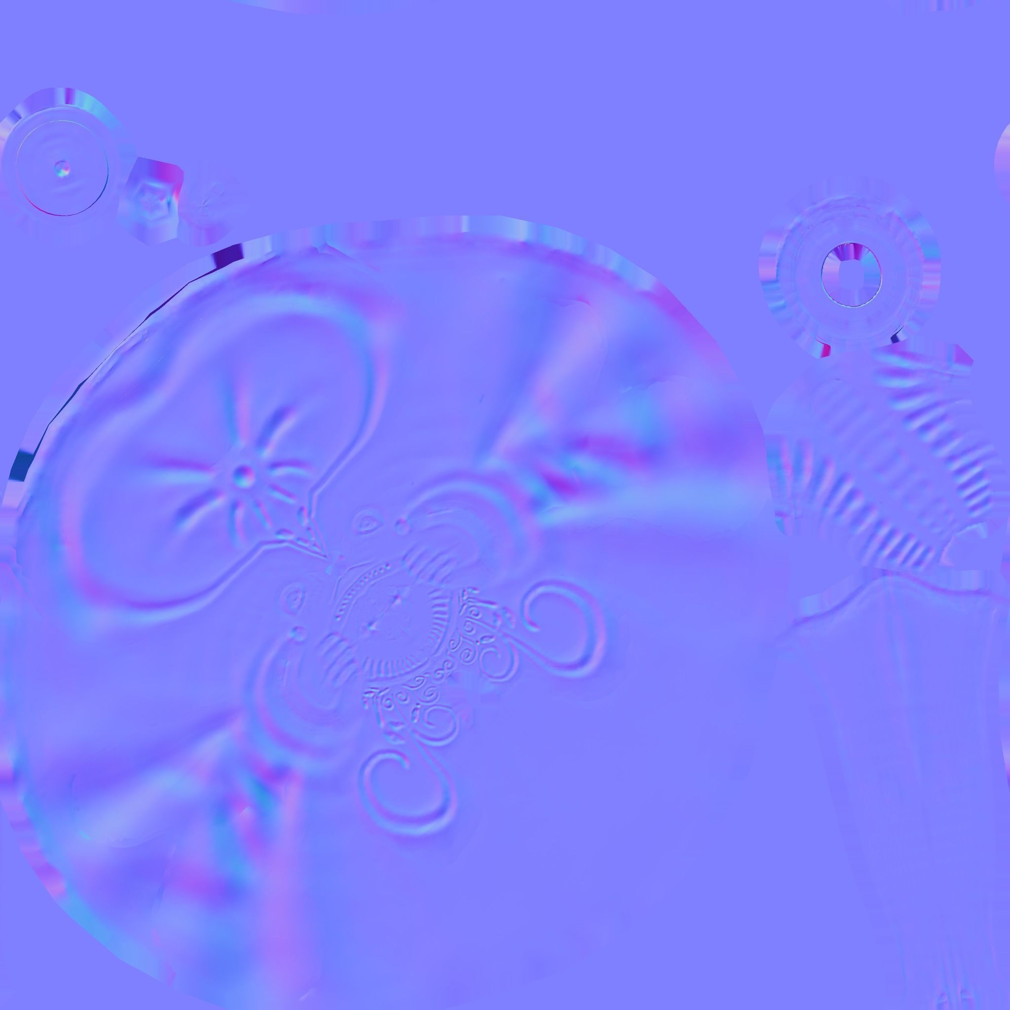 Elephant-shaped Teapot Low-poly 3D model_8