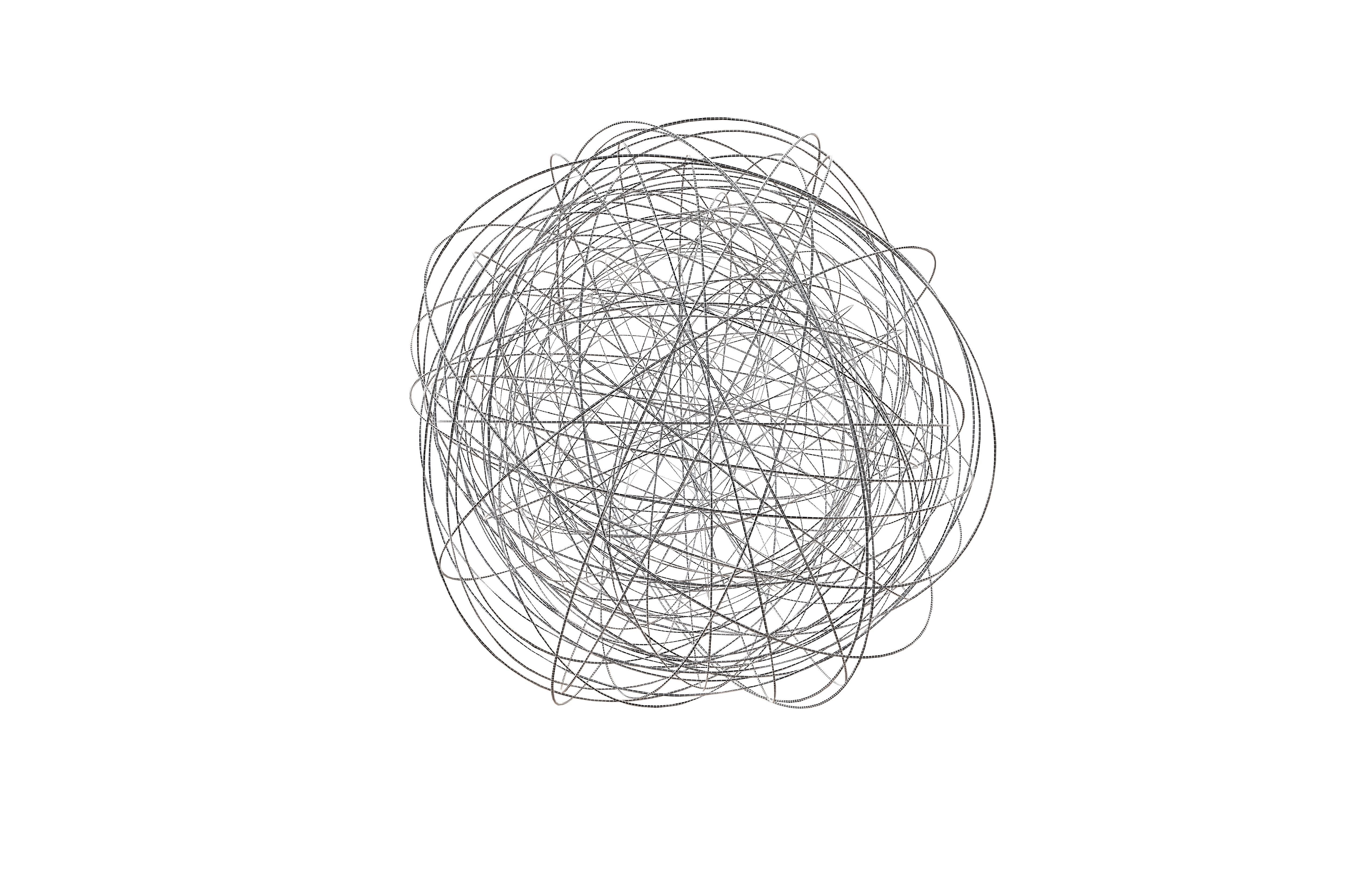 Abstract Sphere Ball v5 002 3D model_7