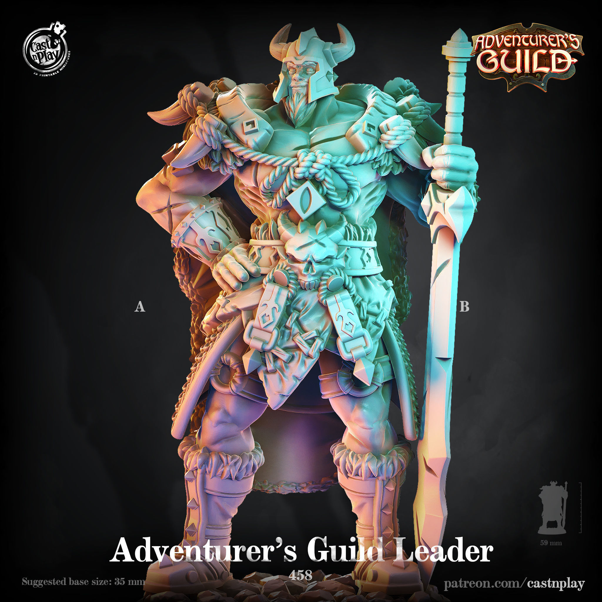 Adventurer Guild 3D Prints STL File 3D print model_1