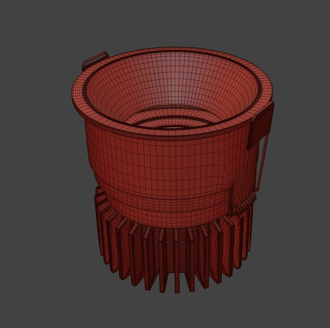 Spotlight model dimmable led downlight 3D model_2