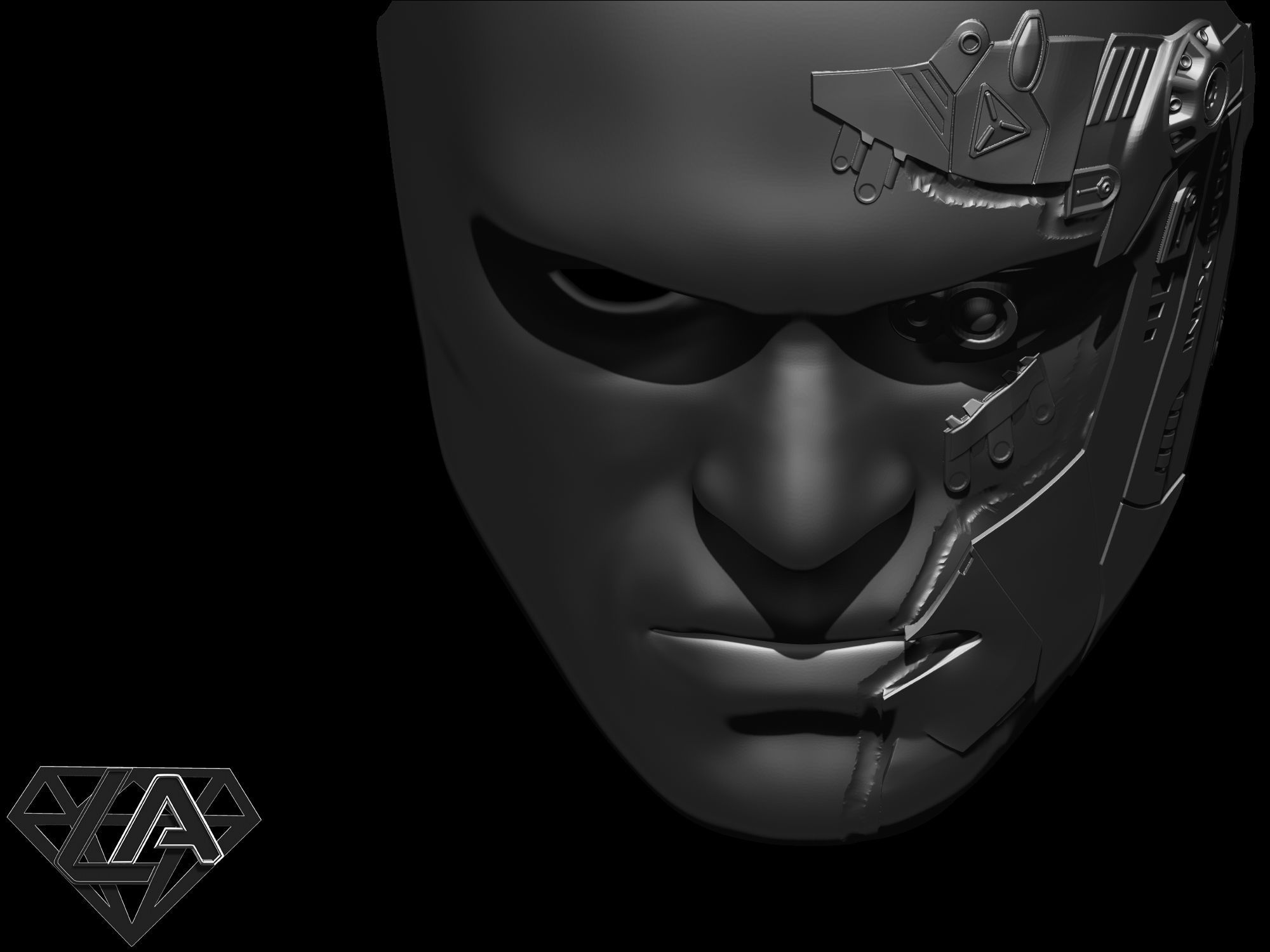 Trevor Philips cyber-version 3D model 3D printable | CGTrader