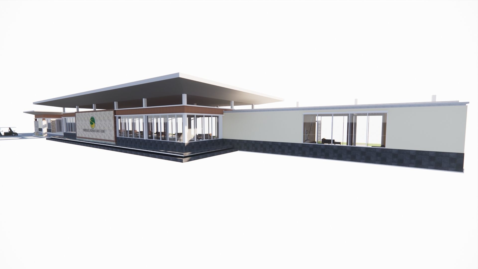 driving range golf 3D model_9