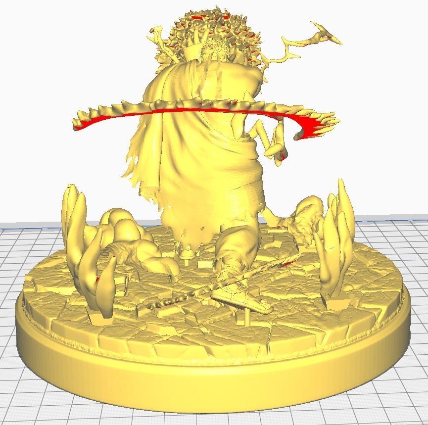 Ryu Street Fighter 6 Hadouken 3D print model_6