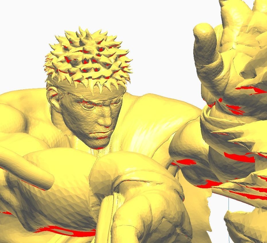 Ryu Street Fighter 6 Hadouken 3D print model_2