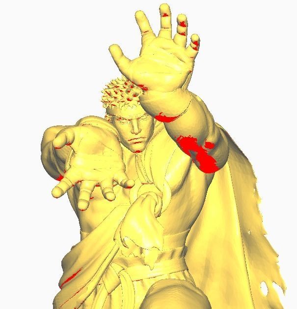 Ryu Street Fighter 6 Hadouken 3D print model_12