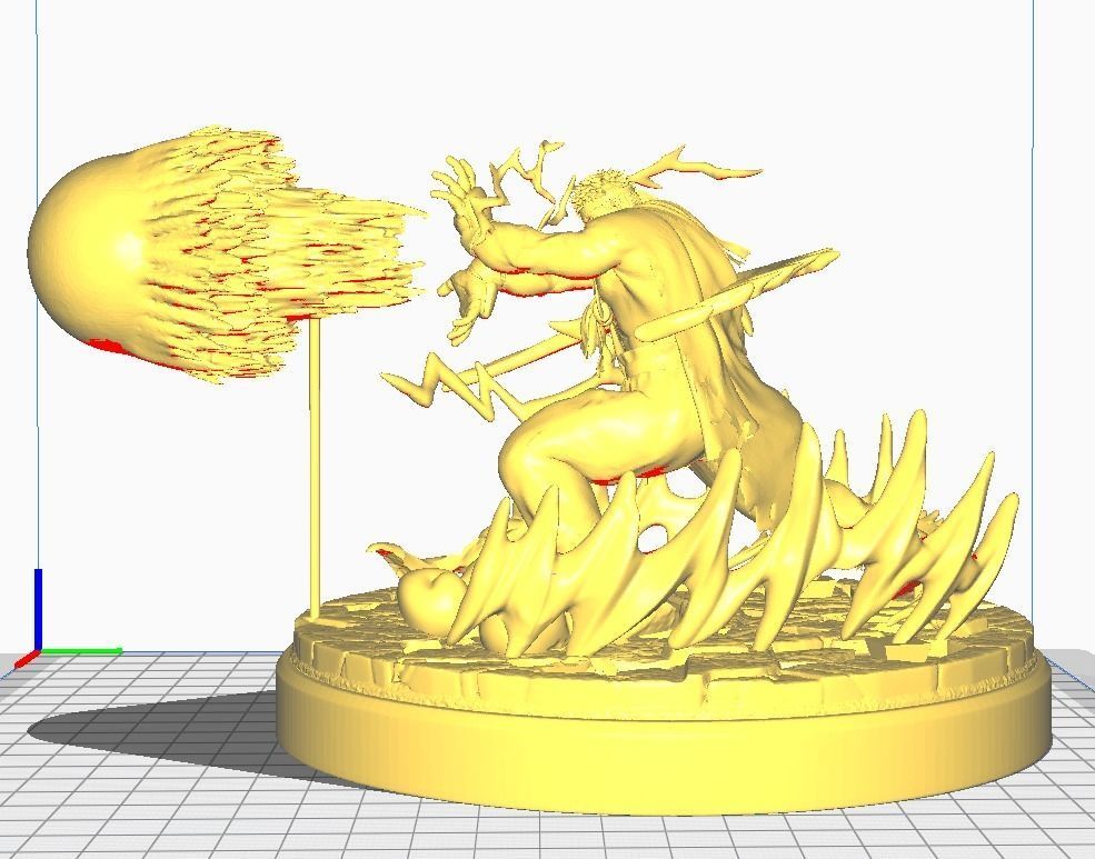 Ryu Street Fighter 6 Hadouken 3D print model_4