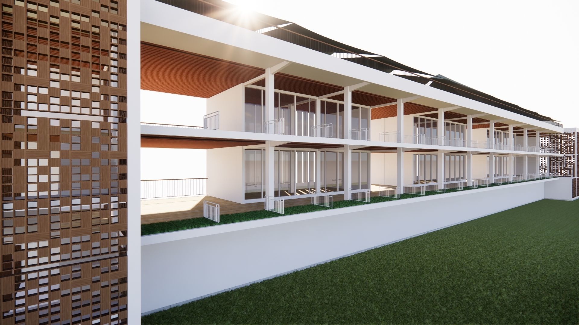 driving range golf 3D model_5